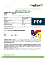 B. Hipoclorito de Sodio Al 13%