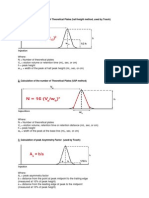 Column Efficiency Testing