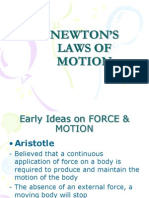 NEWTON’S LAWS OF MOTION - ppt