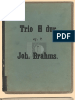 Brahms Opus008 PianoTrioNo1 in B Major