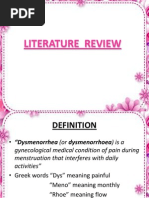 Dysmenorrhea