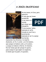 Soneto A Jesús Crucificado