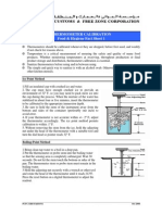 Thermometer Calibration