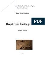 D1103 Drept Civil - Partea Generala