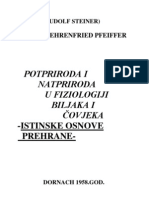 Rudolf Steiner-Pfeiffer-Potpriroda I Natpriroda U Fiziologiji Biljaka I Čovjeka-Istinske Osnove Prehrane