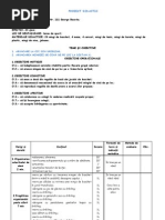 Plan De Lectie Volei