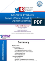 Cosmetic Products Analysis of Trends Through Knowledge Engineering Techniques.