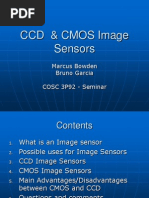 CCD & CMOS Image Sensors