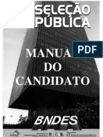 MANUAL BNDES Inscrições Até Dia 220905