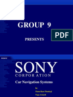 Sony Case Study