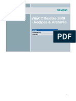7 - WinCC Flexible 2008 - Basics - Recipes&Archives - EN