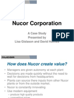 Nucor CORPORATION 