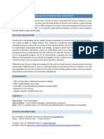 Ecological Modeller Post-Doc 2013