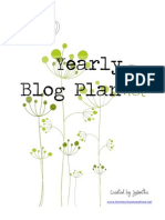 Free Printable Blog Planner