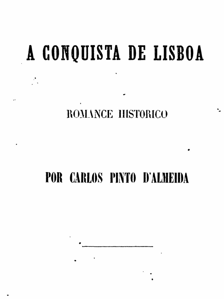 A Conquista de Lisboa PDF Amor