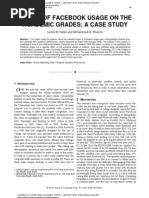 Download Impact of Facebook Usage on the Academic Grades A Case Study by Journal of Computing SN132091447 doc pdf