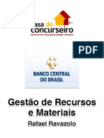 Bacen Gestao de Recursos e Materiais