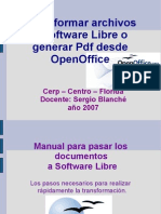 Manual Para Pasar Documentos a Software Libre