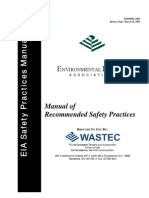 480-EIA Manual of Recommended Safety Practices - Index