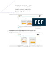 Manual para Entrar Al Curso de La Platforma PDF