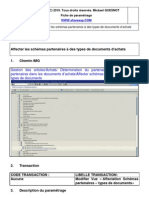 FPM-SAP ECC-Affecter Les Schémas Partenaires À Des Types de Documents D'achats