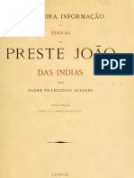 Preste João das Indias - Francisco ALVARES