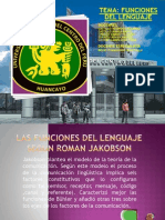 Funciones Del Lenguaje Roman Jakobson