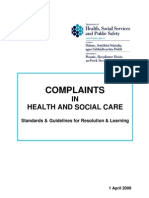 Guidlines for Complaints Document