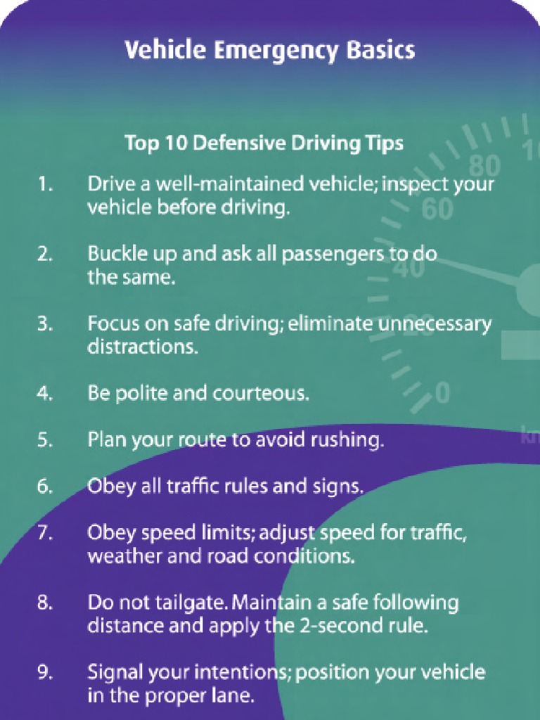 Saudi Aramco Vehicle Emergency Basics Cards Radiator Vehicle Technology