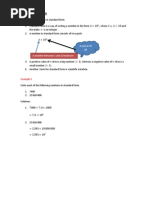 Standard Form, Indices and Logarithm