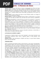 Esboço-Espírito Santo, A Nuvem de Deus