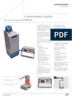 CF36 - Shot Flow Measurement System Technical Specifications