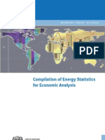 WP 01 Compilation of Energy Statistics for Economic Analysis