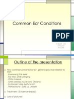 Common ENT Conditions PwPT2008