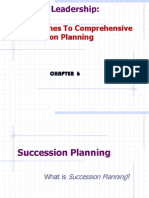 Approaches To Comprehensive Succession Planning: Beyond Leadership