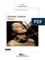 Elfriede Jelinek. Deseo