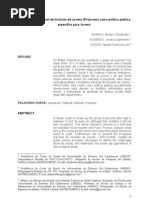 Artigo Bea e Jé - Projovem