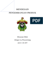 Mendesain Pengembangan Produk (Alique La Passawung_A21110257)