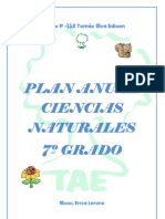 Plan Anual Cs Naturales 7