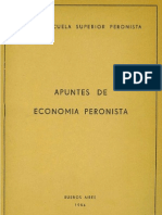 Apuntes de Economía Peronista. Escuela Superior Peronista