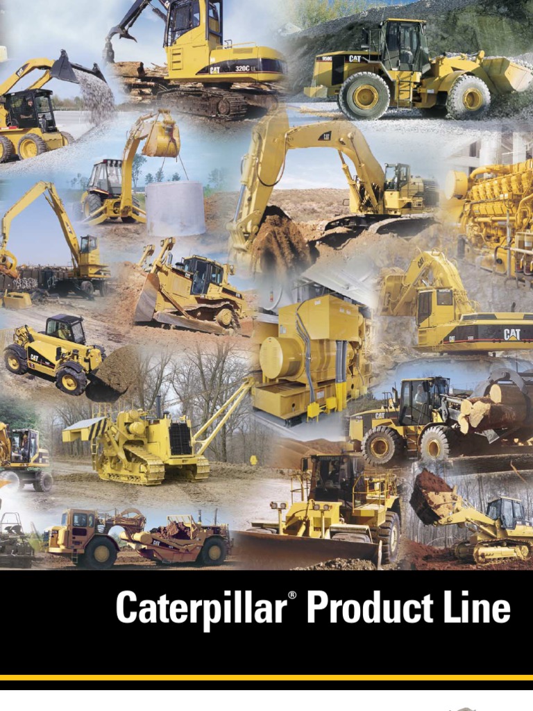 Cat Product Line Construction Equipment Industrial Equipment
