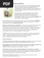 o Baptismo