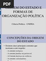 Aula Origem Do Estado e Evolucao Das Formas de Organizacao Politica[1]