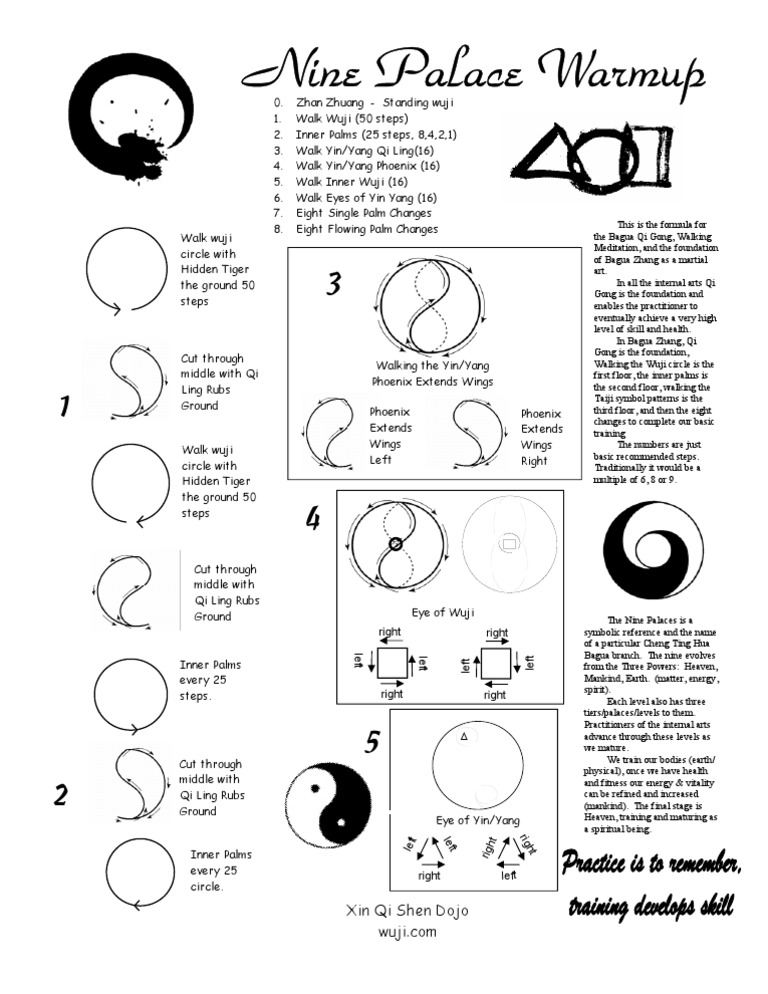 Baguazhang 9 Palace Exercise PDF