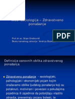 Zdravstveno Ponasanje-S Oreskovic