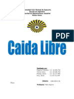 Informe - Caida Libre 2012