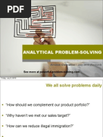 Analytical Problem Solving