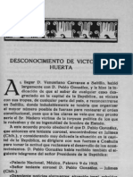 112197499 MEXICO REVOLUCIONARIO TOMO 1 Desconocimiento de Victoriano Huerta