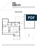 Eco-Home: First Floor Plan