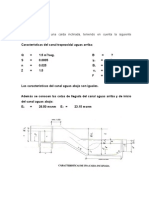 DISEÑO CAÍDA INCLINADA